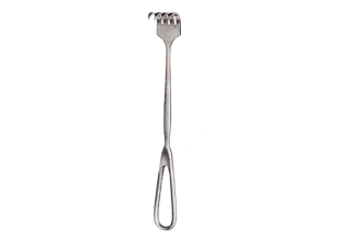 Retractor Hand Held Kocker (Volkmann) Sharp 8.75inch Long
